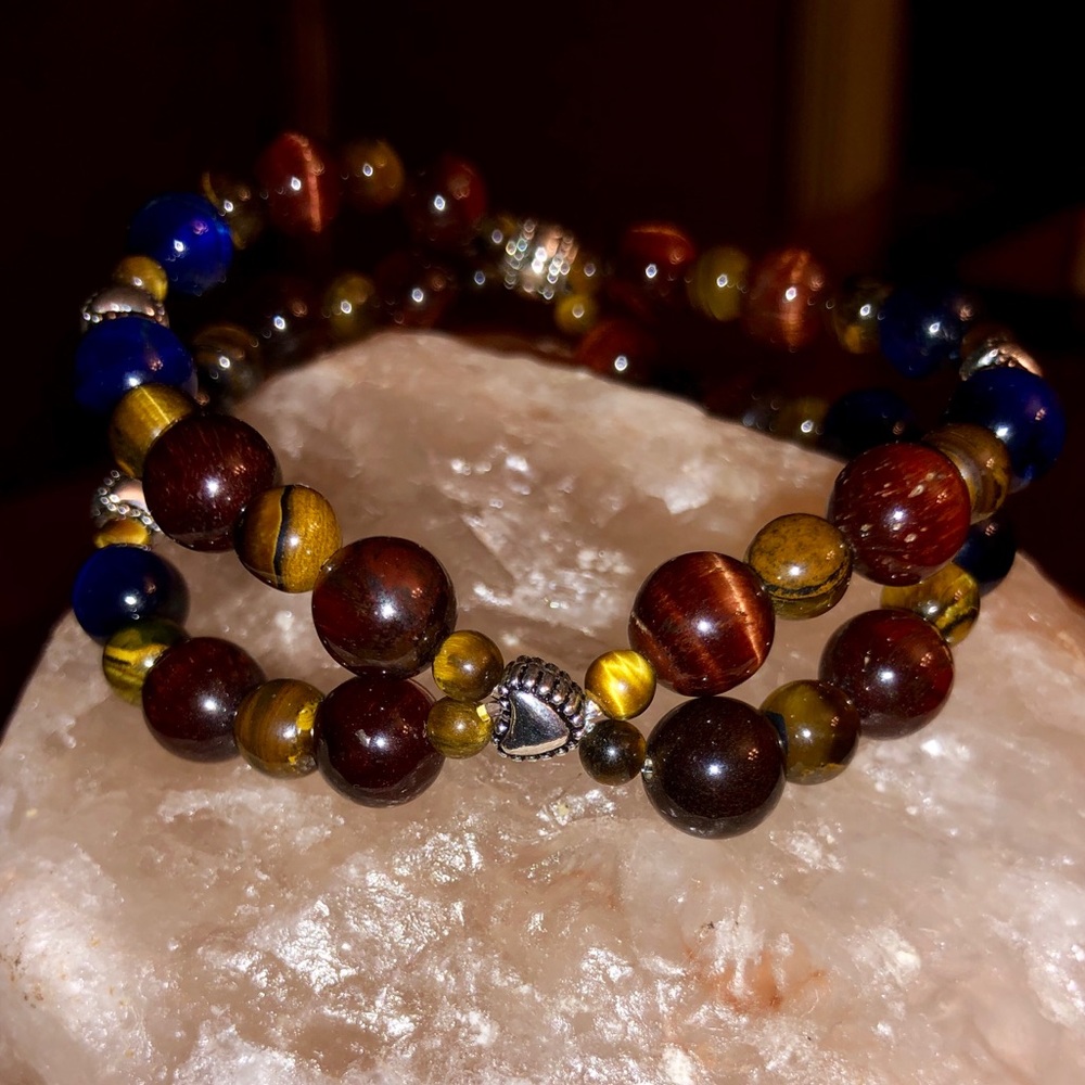 Authentic Gemstone Beaded Bracelet